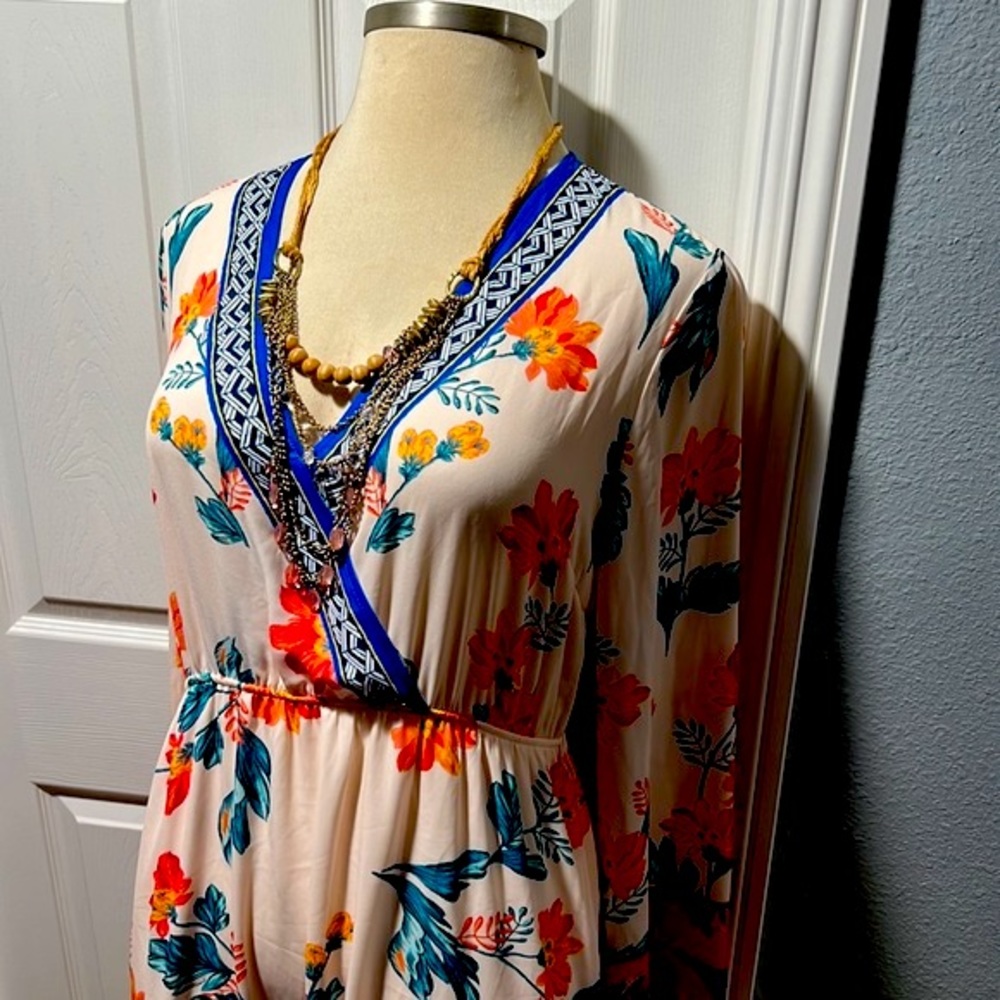 FALL FLORAL MAXI